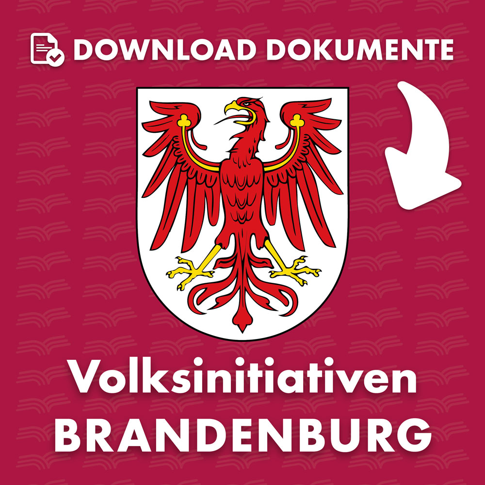 Volksinitiative Brandenburg - Demokratie-Tour 2024